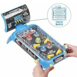 Electronic flipper pinball toy game
