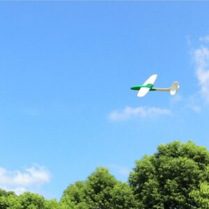 Electric foam plane glider