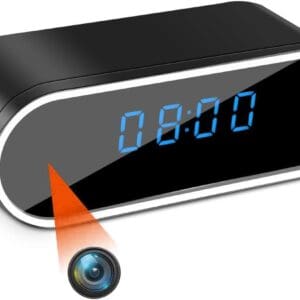 Wi-Fi hidden camera clock