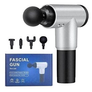 Muscle recovery massage gun for athletes and fitness lovers جهاز استشفاء العضلات للرياضيين ومحبي اللياقة