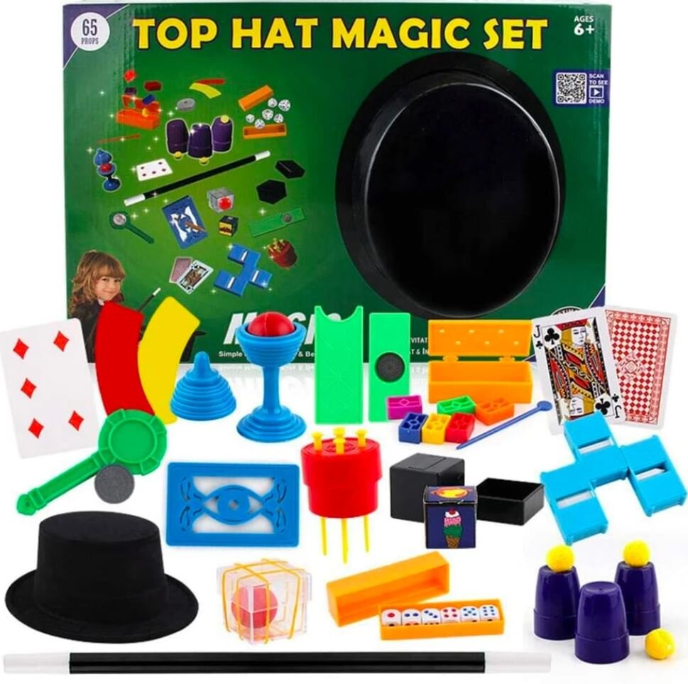 Top-Hat-Magic-Set-Toy-includes-65-Props-buy-online-beirut-lebanon