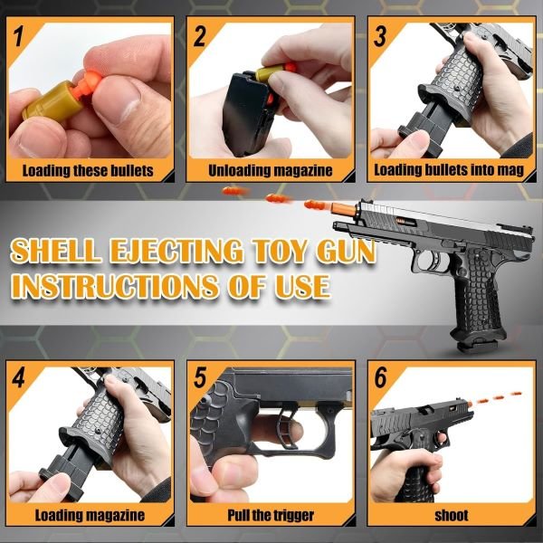 automatic-shell-ejection-gun-pistol-toy-simulation-buy-online-Beirut-lebanon