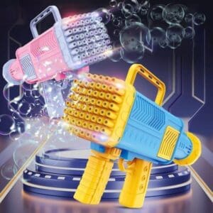 bazooka bubble automatic soap gun 60 holes