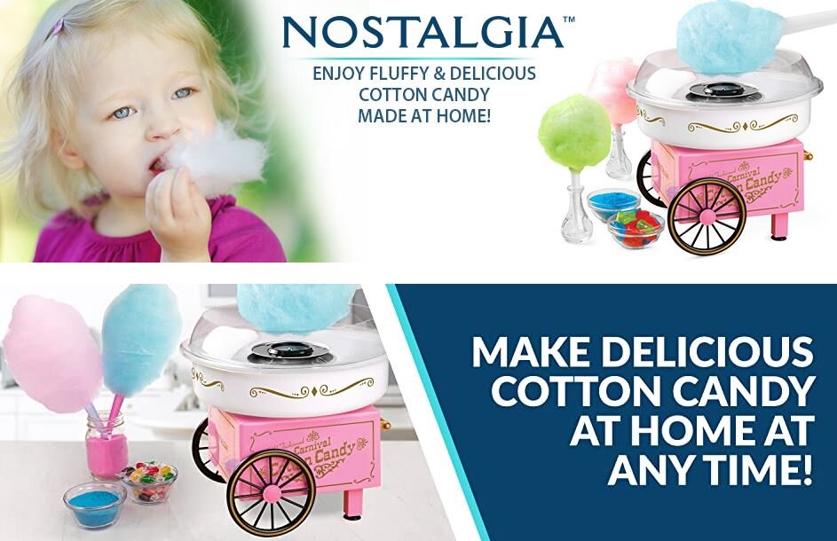 cotton-candy-maker-pink-white-yummy-.-nostalgia