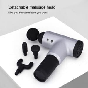 Fascial Gun Deep Muscle Massager – portable pain relief device جهاز تدليك العضلات المحمول لتخفيف الألم