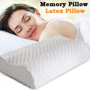 Comfort latex memory pillow