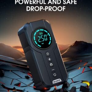 Portable Car Jump Starter with tire inflator