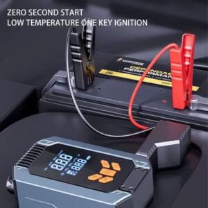 car jump starter,Smart Car Jump Starter with LED Display – Portable Power Bank for Vehicle Battery, Lebanon | جهاز تشغيل السيارة الذكي بشاشة LED – باور بانك محمول لبطارية السيارة في لبنان