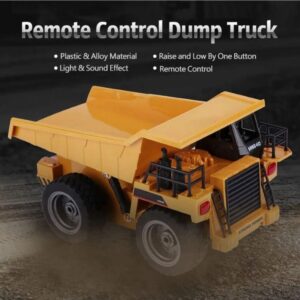 rc dump truck construction model simulation 11 channels