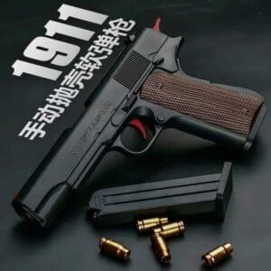 shooting ejection shell throwing loading soft bullet pistol gun toy
