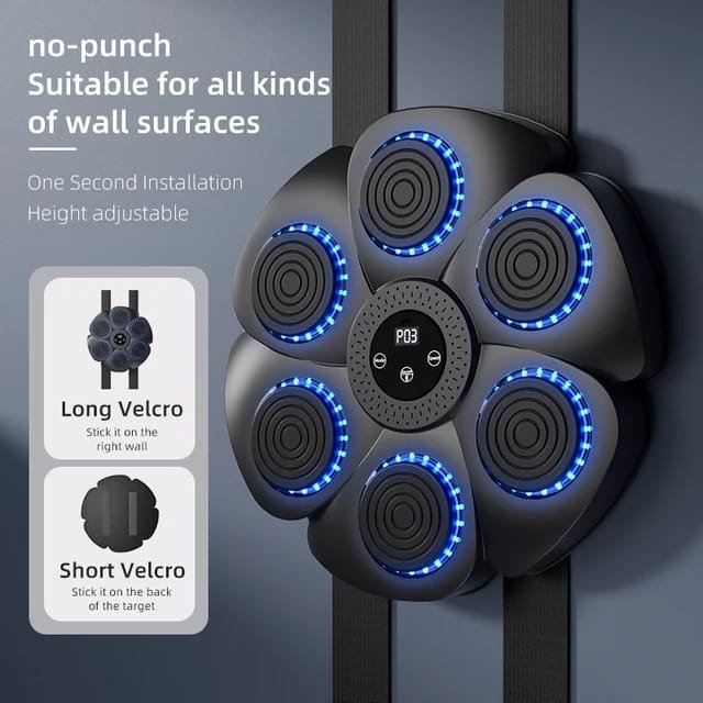 smart-boxing-music-machine-target-board-long-velcro-short-velcro-large-size-buy-online-Beirut-Lebanon