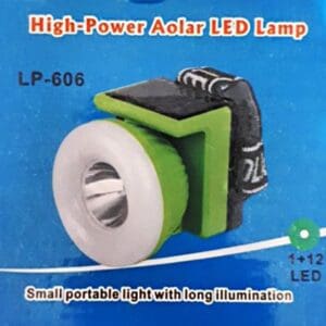 Solar camping rechargeable Head Light
