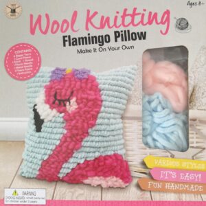 Wool knitting create your own pillow