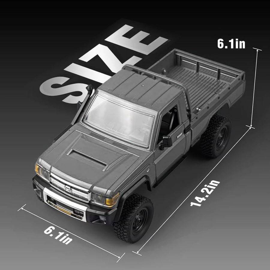 Rc crawler truck Toyota Land cruiser detailed design powerful remote control 4by4 all terrain mountain rocks buy online Beirut lebanon Toyota MN82 Pro RC Crawler 4x4 off-road truck on rocky terrain | شاحنة تويوتا MN82 برو للطرق الوعرة على الصخور
