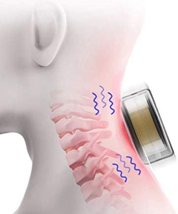neck massage pillow u-shaped stress releif easy to use portable for home office car rechargeable buy online Beirut Lebanon Soft neck massage pillow with control buttons and adjustable cord | وسادة تدليك ناعمة للرقبة مع أزرار تحكم ورباط قابل للتعديل