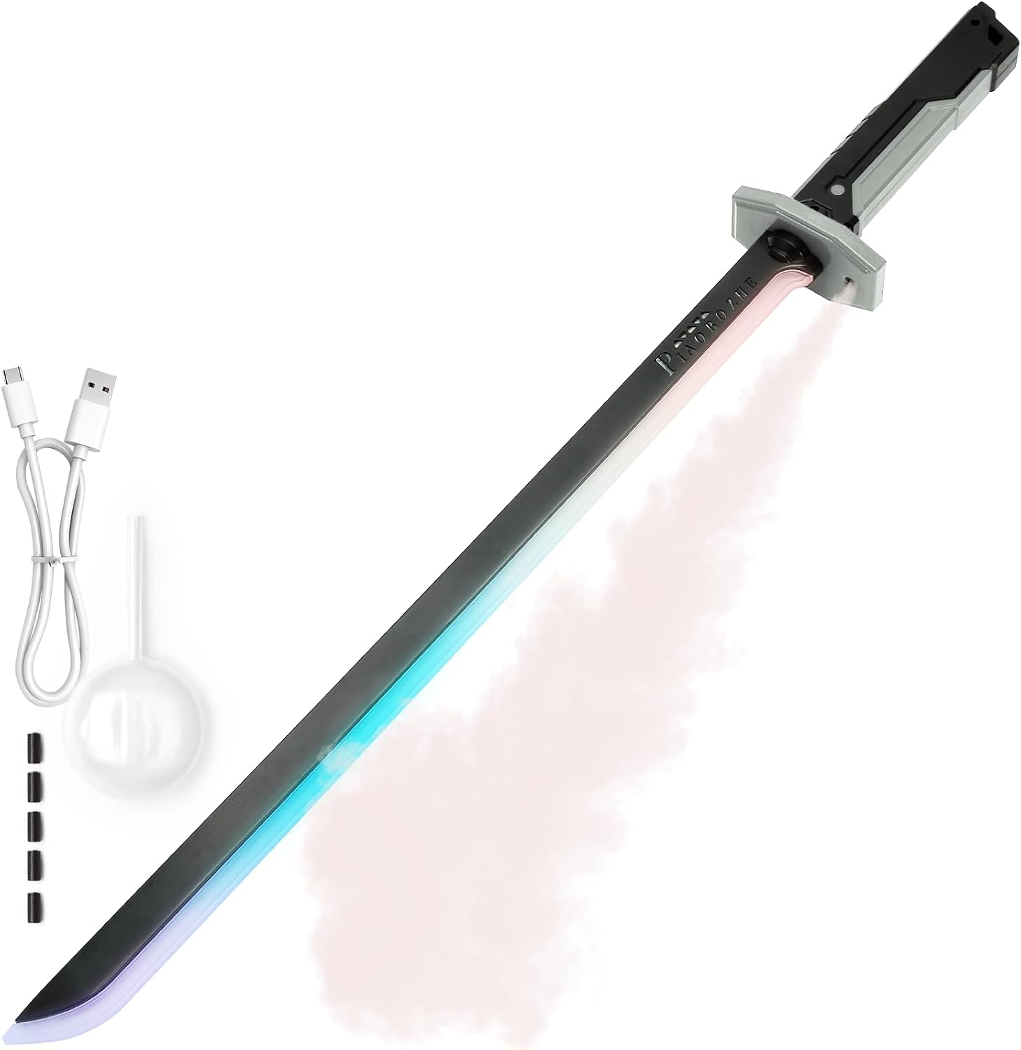 Samurai sword toy LED Lightsaber katana Sword with rgb light spark smoke sound buy online Beirut Lebanon