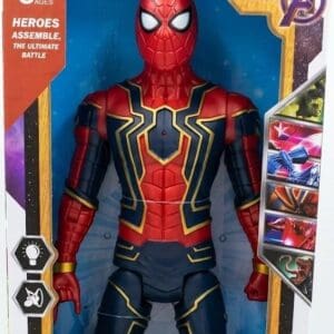 Large Spider-Man Action Figure with Light & Sound - Superhero Toy Lebanon | مجسم سبايدرمان كبير للأطفال مع ضوء وموسيقى