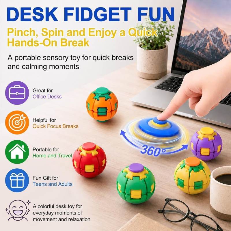 push to spin fidget toy stress relief spinner fun gadget for all ages buy online now Beiriut Lebanon